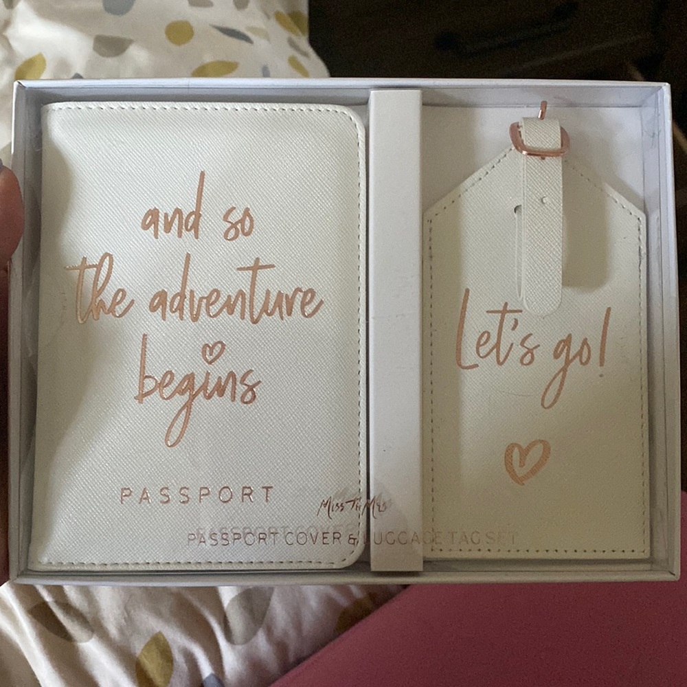 Passport Cover and Luggage Tag